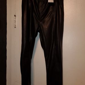 Vegan Leather Pants